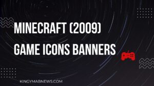 minecraft (2009) game icons banners