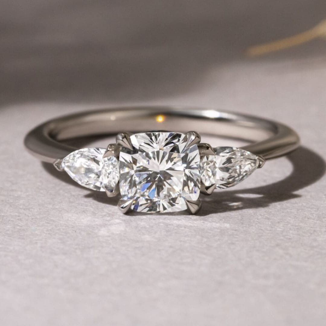 Cushion Cut Elongated Diamond