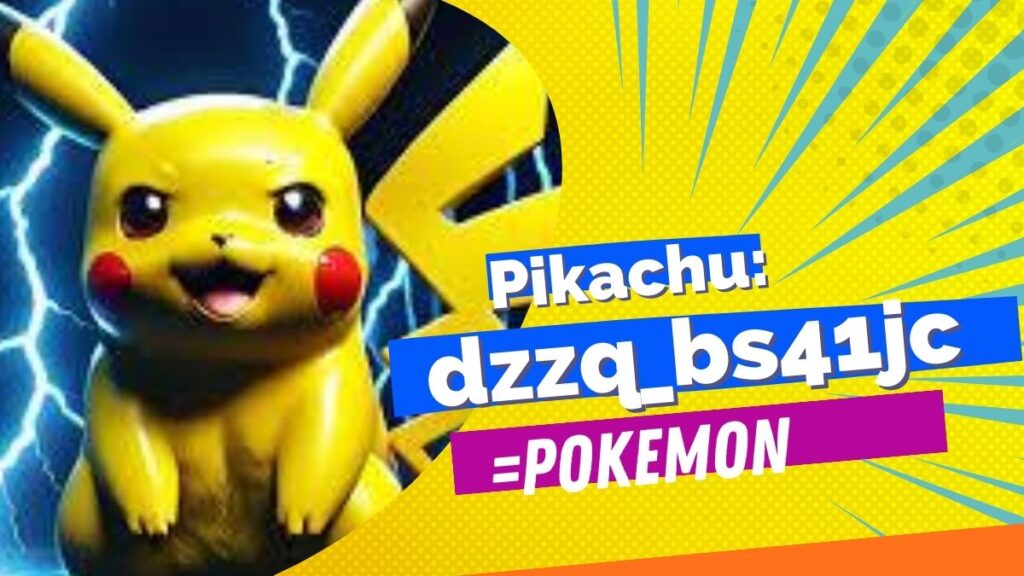 Pikachu: dzzq_bs41jc=pokemon: Unveiling the Secrets of Pokémon’s Electrifying Mascot